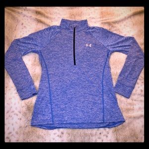 Under Armor Blue Modern Half Zip.